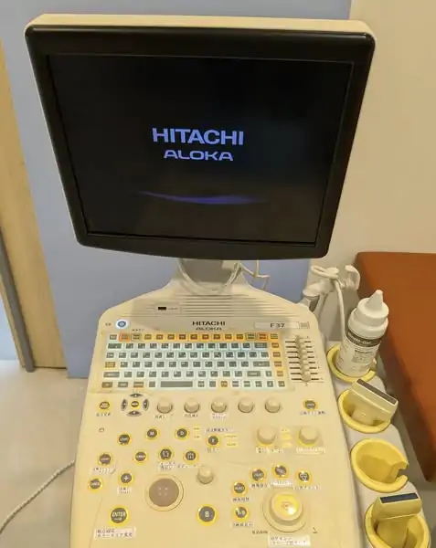 エコーが…壊れました。